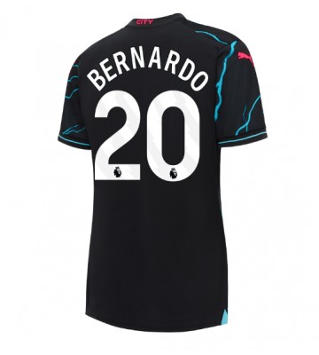 Manchester City Bernardo Silva #20 Replica Third Stadium Shirt for Women 2023-24 Short Sleeve